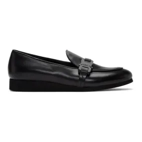 1017 ALYX 9SM Black St. Marks Buckle Loafers