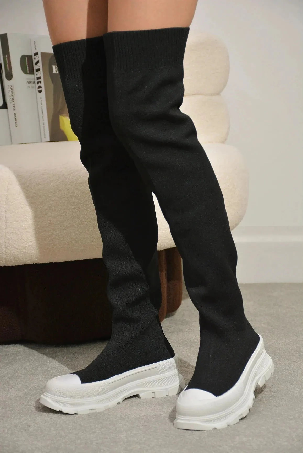 Deky.....Thigh High Sneaker