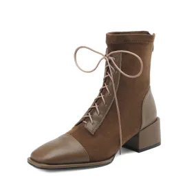 FY Zoe Lace up Ankle Boots