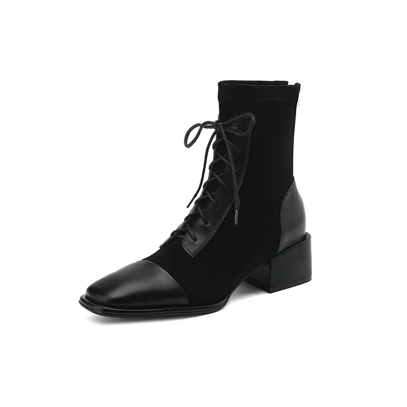 FY Zoe Lace up Ankle Boots