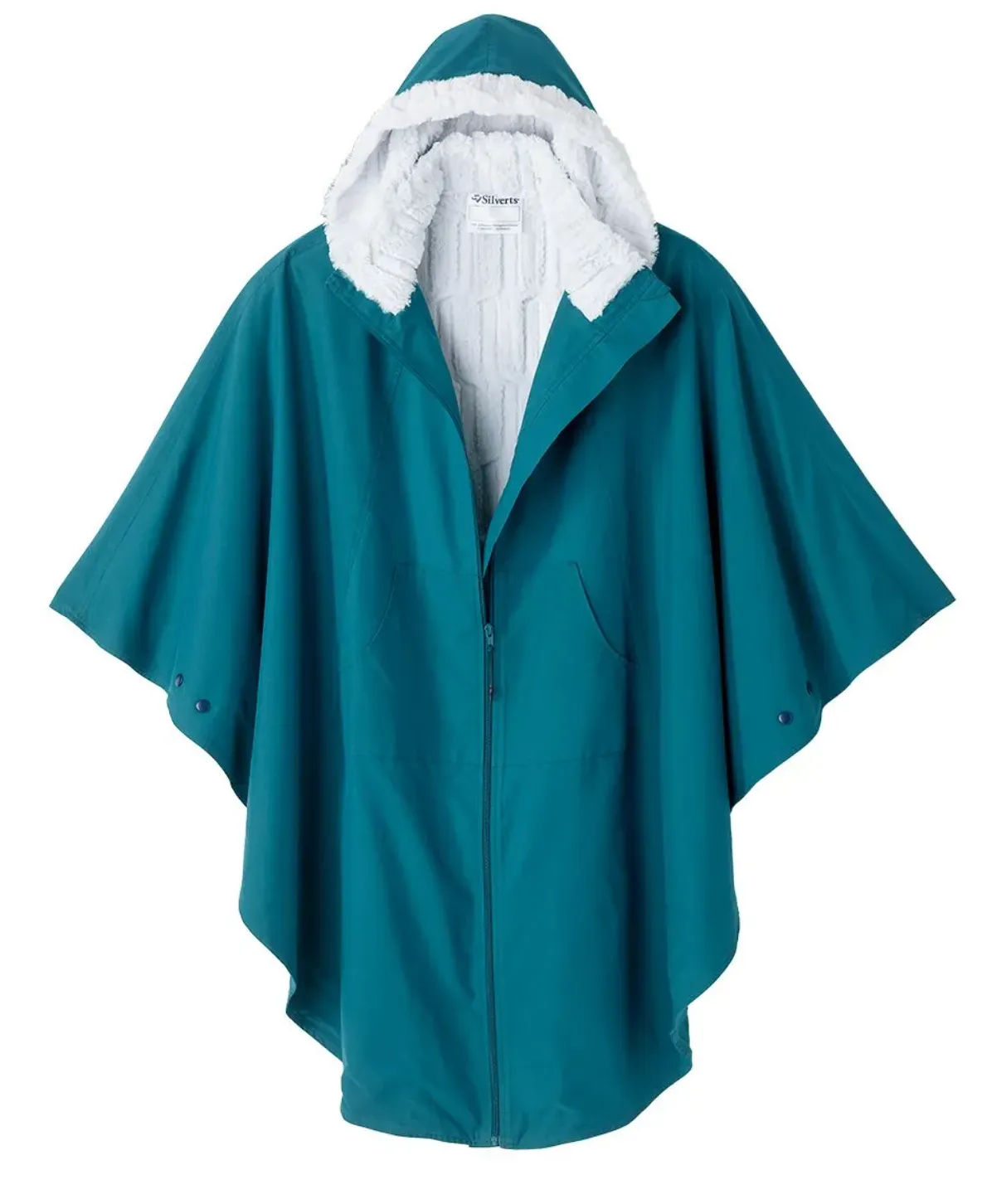 Luxurious Fur-Lined Winter Wheelchair Cape