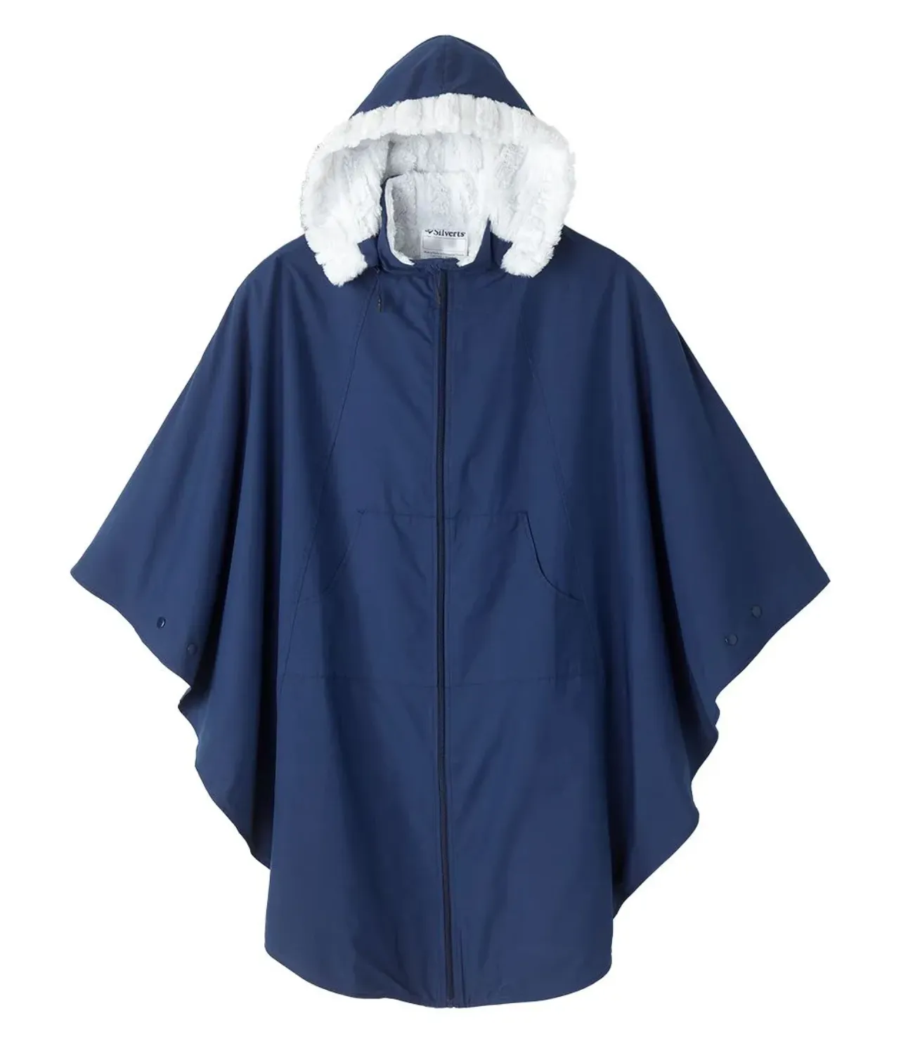 Luxurious Fur-Lined Winter Wheelchair Cape