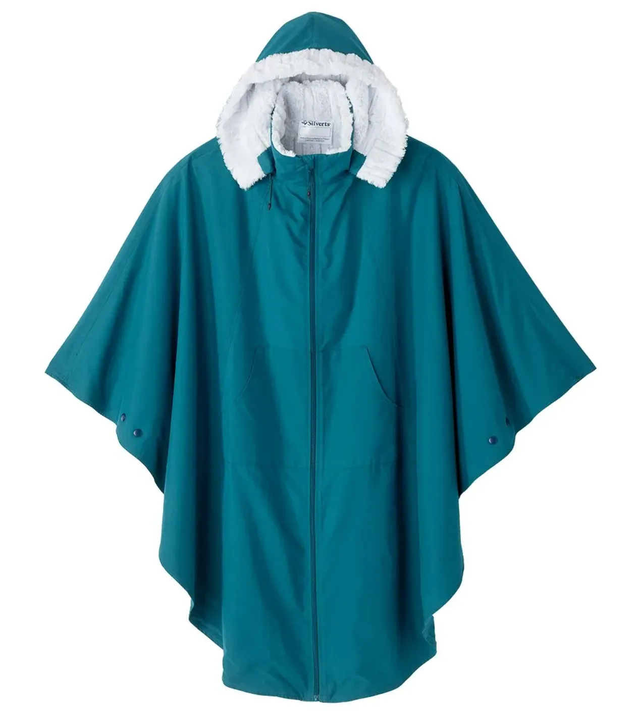 Luxurious Fur-Lined Winter Wheelchair Cape