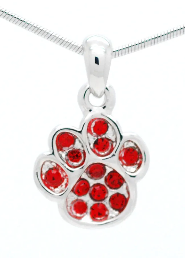 Paw Print Necklace - Mini
