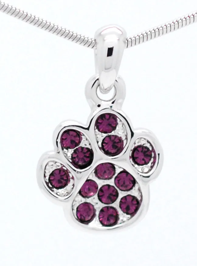 Paw Print Necklace - Mini