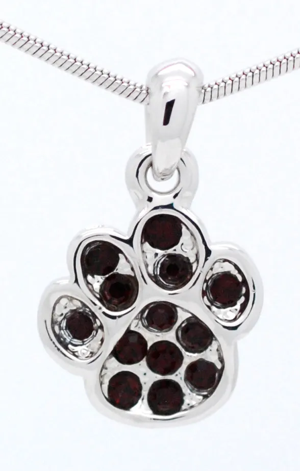 Paw Print Necklace - Mini
