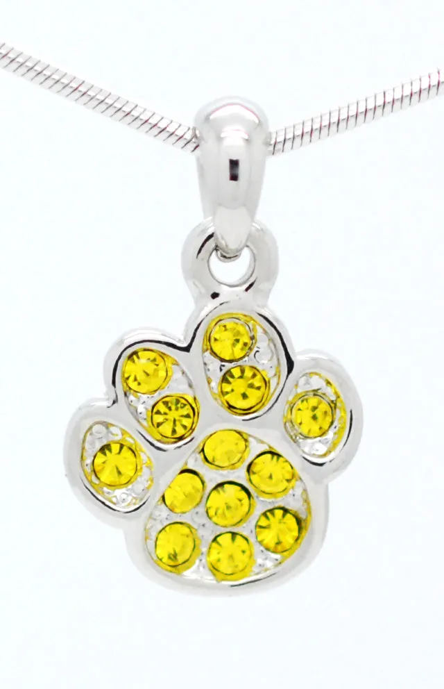 Paw Print Necklace - Mini