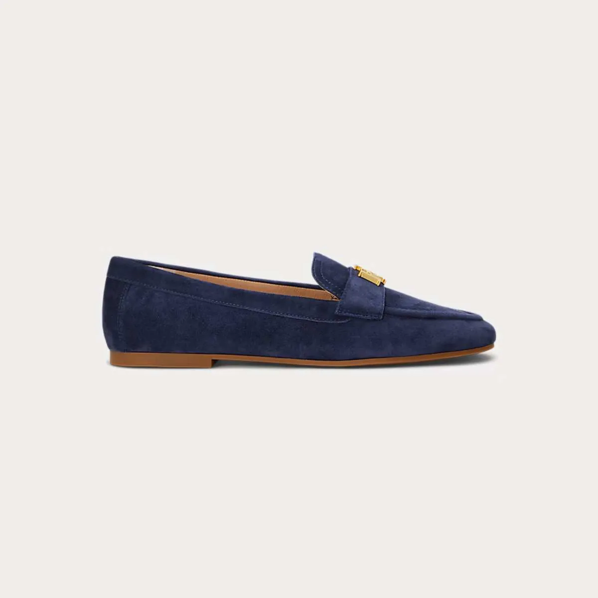 Ralph Lauren Averi III Flats Loafers Navy/Gold W