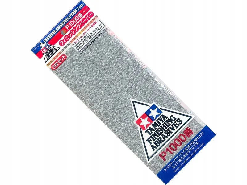Tamiya Sandpaper P1000 (3pcs) 87057