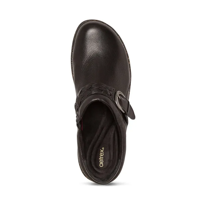 Womens Aetrex Libby Black